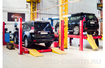 Ремонт Тойота Ленд Крузер Прадо 150 на СТО Орбита