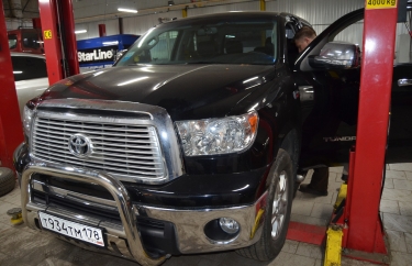 Диагностика Тойота Тундра (подробные фото)