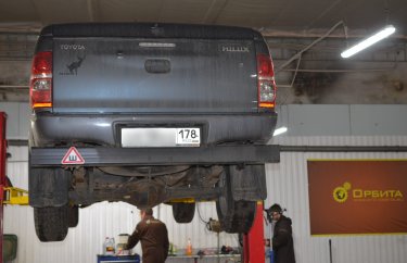 Плановое техническое обслуживание 90 000 км Тойота Хайлюкс (подробные фото)