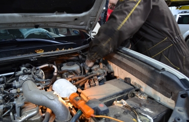 Замена топливного фильтра Тойота Лэнд Крузер Прадо 150