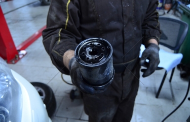 Замена масляного фильтра Toyota Prado 150