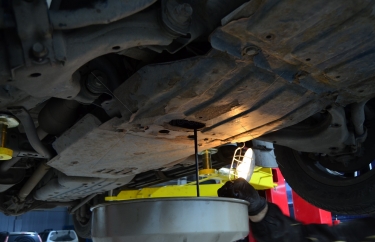 Слив моторного масла Тойота Прадо 150