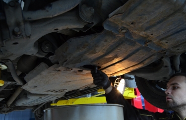 Слив моторного масла Тойота Прадо 150