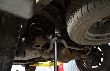 Замена втулок заднего стабилизатора Toyota Land Cruizer Prado 150