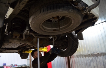 Замена втулок заднего стабилизатора Toyota Land Cruizer Prado 150