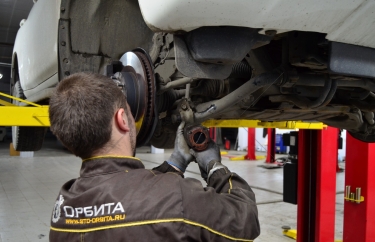 Замена втулок переднего стабилизатора Prado 150