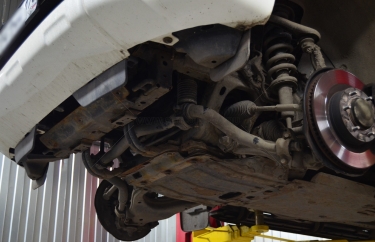 Замена втулок переднего стабилизатора Prado 150