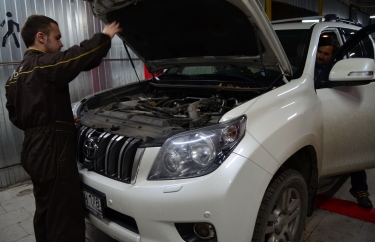 Тойота Ленд Крузер Прадо 150 ТО 150000 (подробные фото)