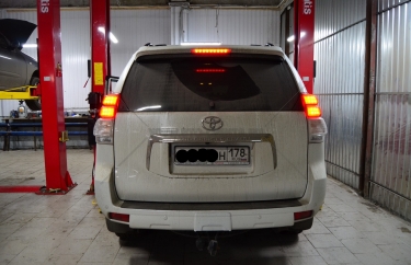 Проверка внешнего освещения Прадо 150