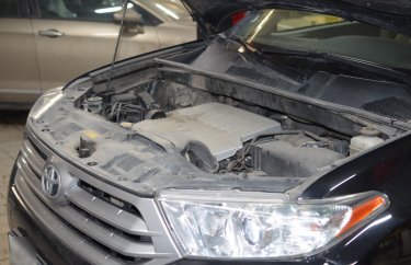 Плановое техобслуживание 140 000 Тойота Хайлендер (подробные фото)