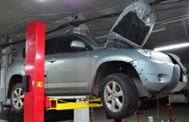 Тойота Рав 4 ТО и ремонт подвески (подробные фото)