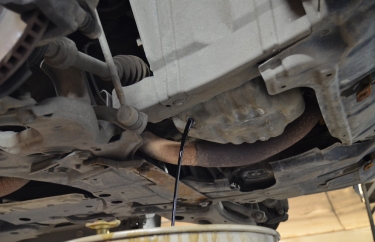 Слив моторного масла Тойота Рав4