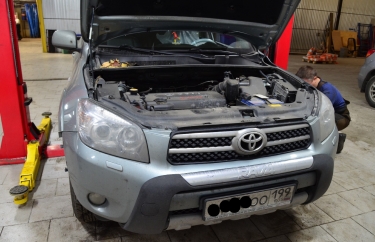 Тойота Рав 4 ТО и подвеска