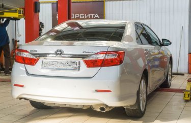 Замена колодок Тойота Камри V50 (подробные фото и видео)