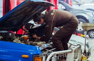 Замена моторного масла Тойота Ленд Крузер 60 (подробные фото)