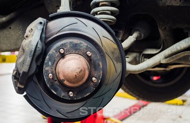 Замена тормозных колодок Тойота Тундра (подробные фото)