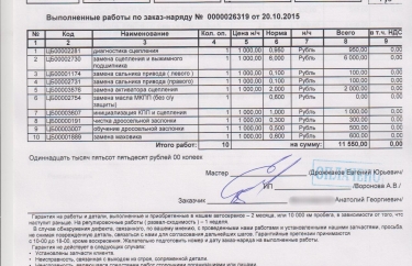 Стоимость работ по замене сцепления и моховика на робот.