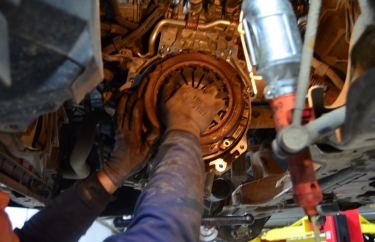 Съём корзины